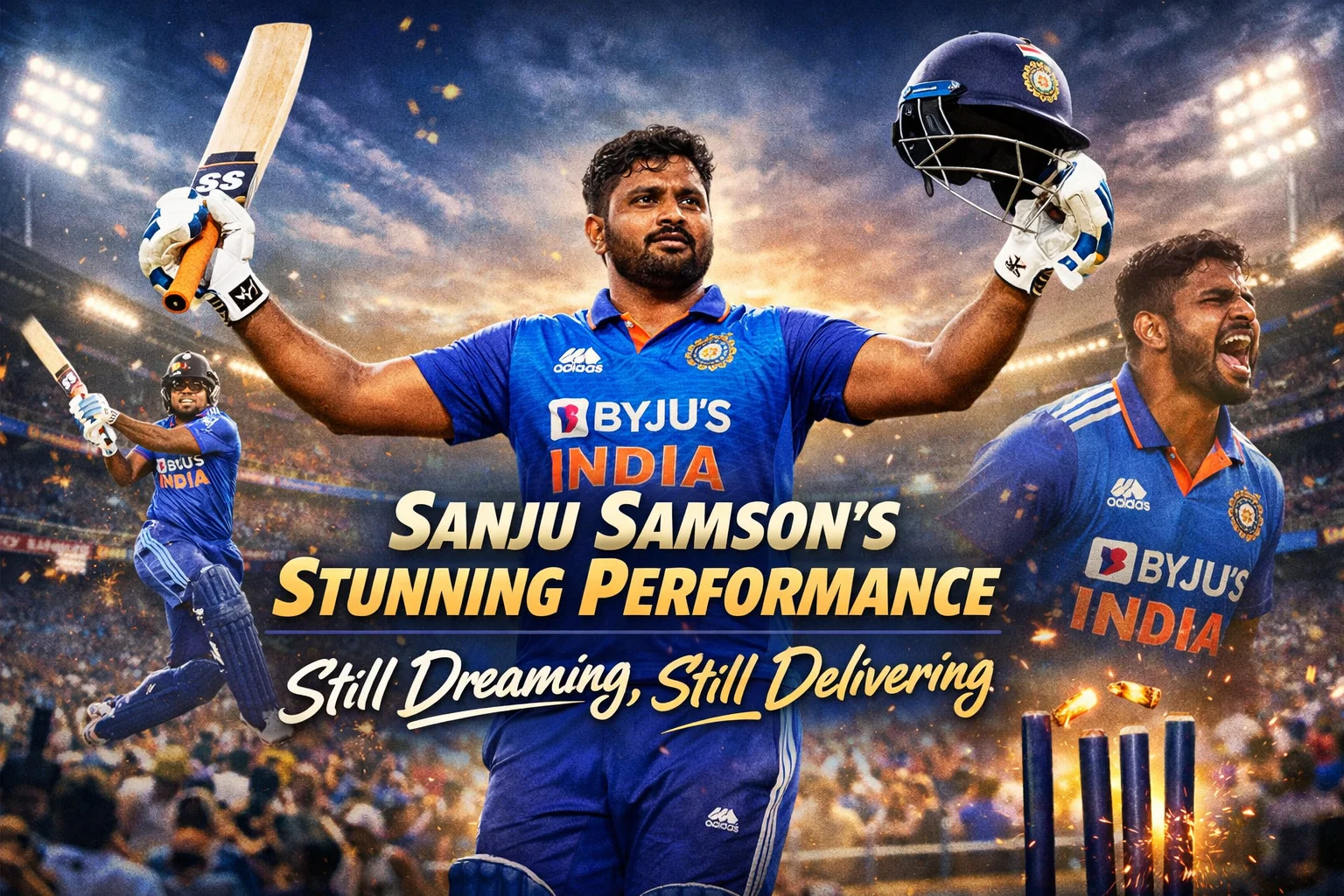 Sanju Samson's Stunning Performance - Still Dreaming, Still Delivering