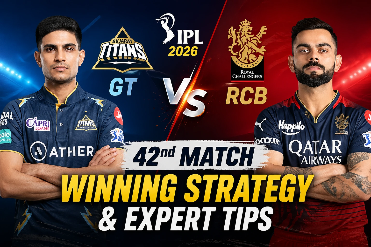 GT vs RCB